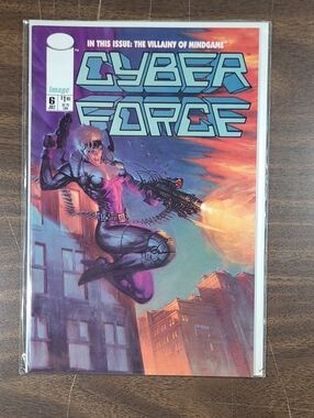 Cyber Force #6 Comic Book - July Bagged
